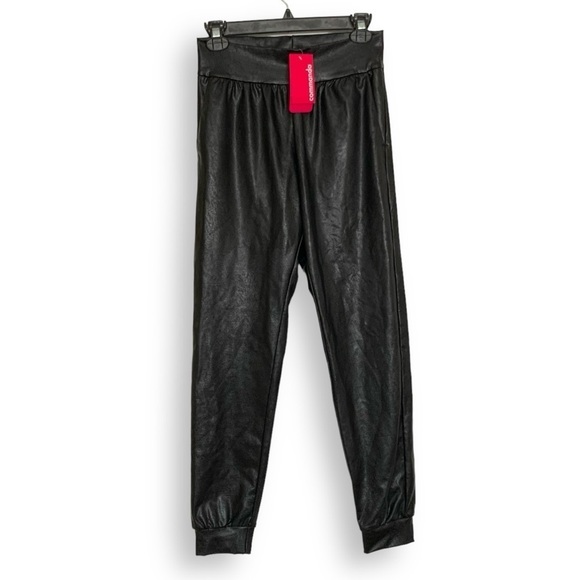 Commando Faux Leather Jogger Pants - Picture 5 of 15